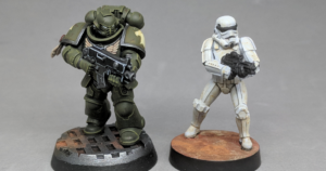 What scale is Star Wars legion 1