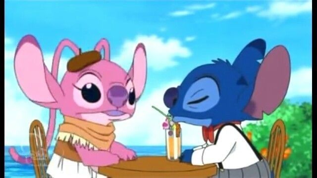are stitch and angel dating